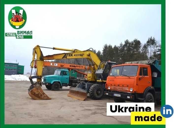 Оренда бульдозера, послуги навантажувача, Автокран ВИМАЛСПЕЦБУД
