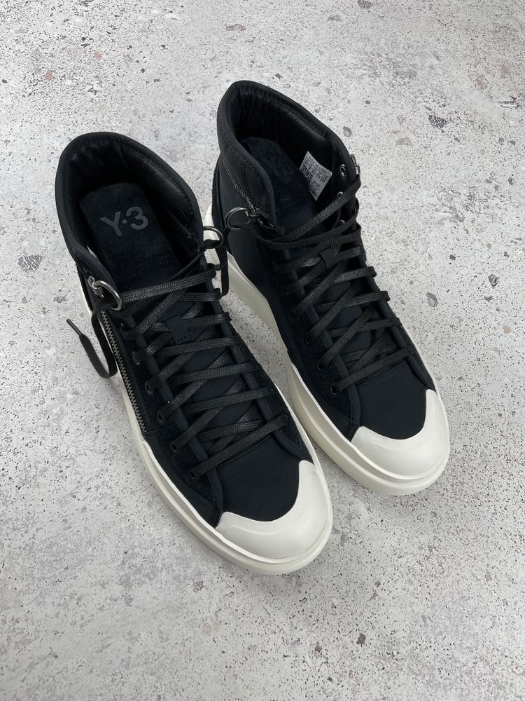 Adidas Y-3 yohji yamamoto Ajatu Court High Black кросовки Оригінал