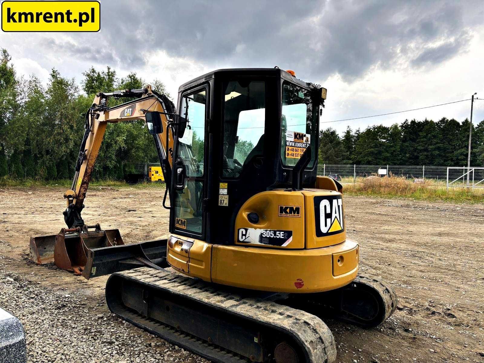 Caterpillar 305.5 Mini-Koparka POWERTILT| JCB 8050 VOLVO ECR 48