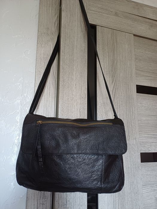 Сумка кроссбоди Pieces натуральная кожа