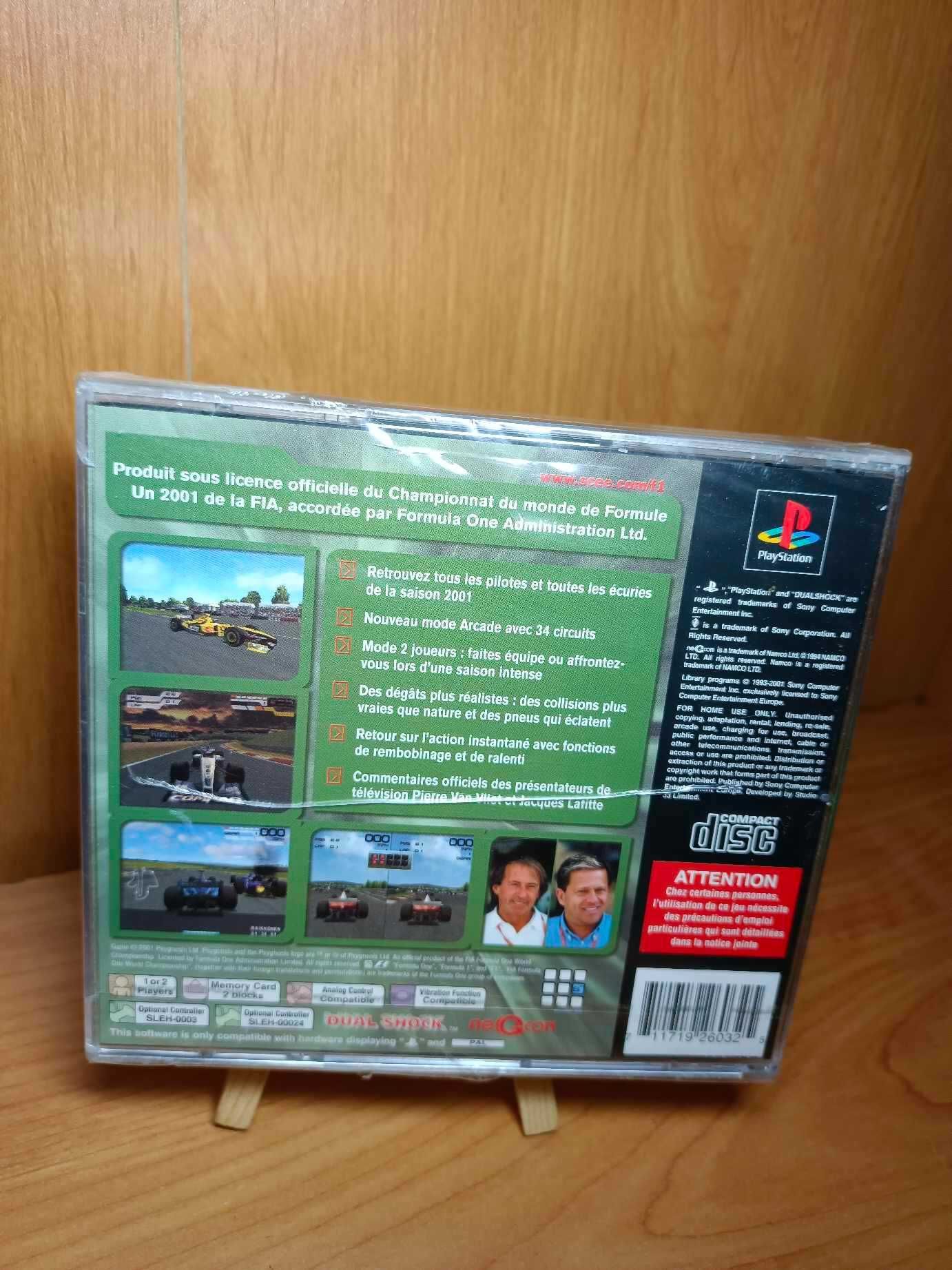 Formula One 2001 Ps1 psx Playstation 1 nowa w folii 3xA