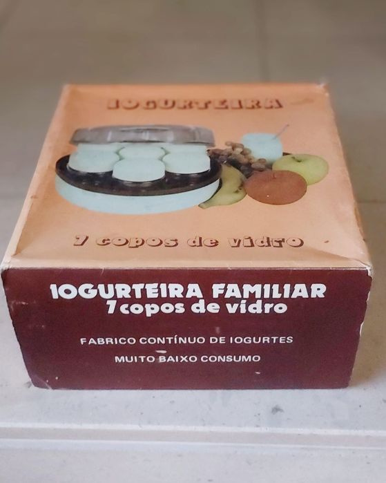 Iogurteira a estrear com copos de vidro