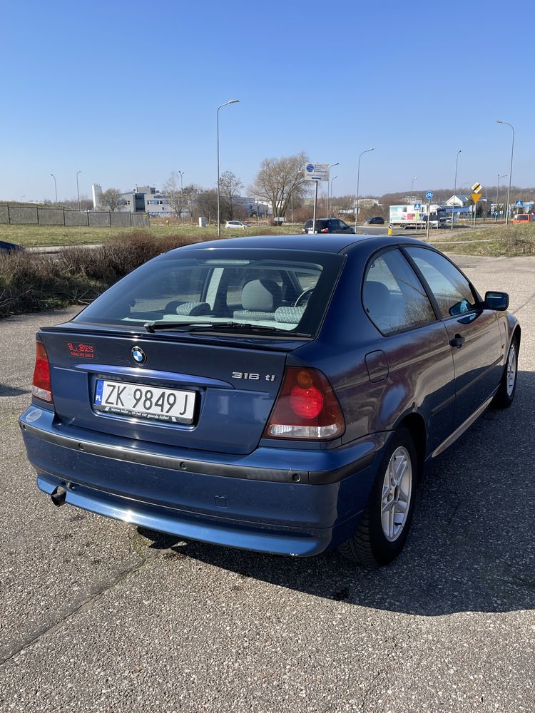 BMW 316 ti Compact E46 2003r Automat 116KM 1.8 Benzyna Koszalin