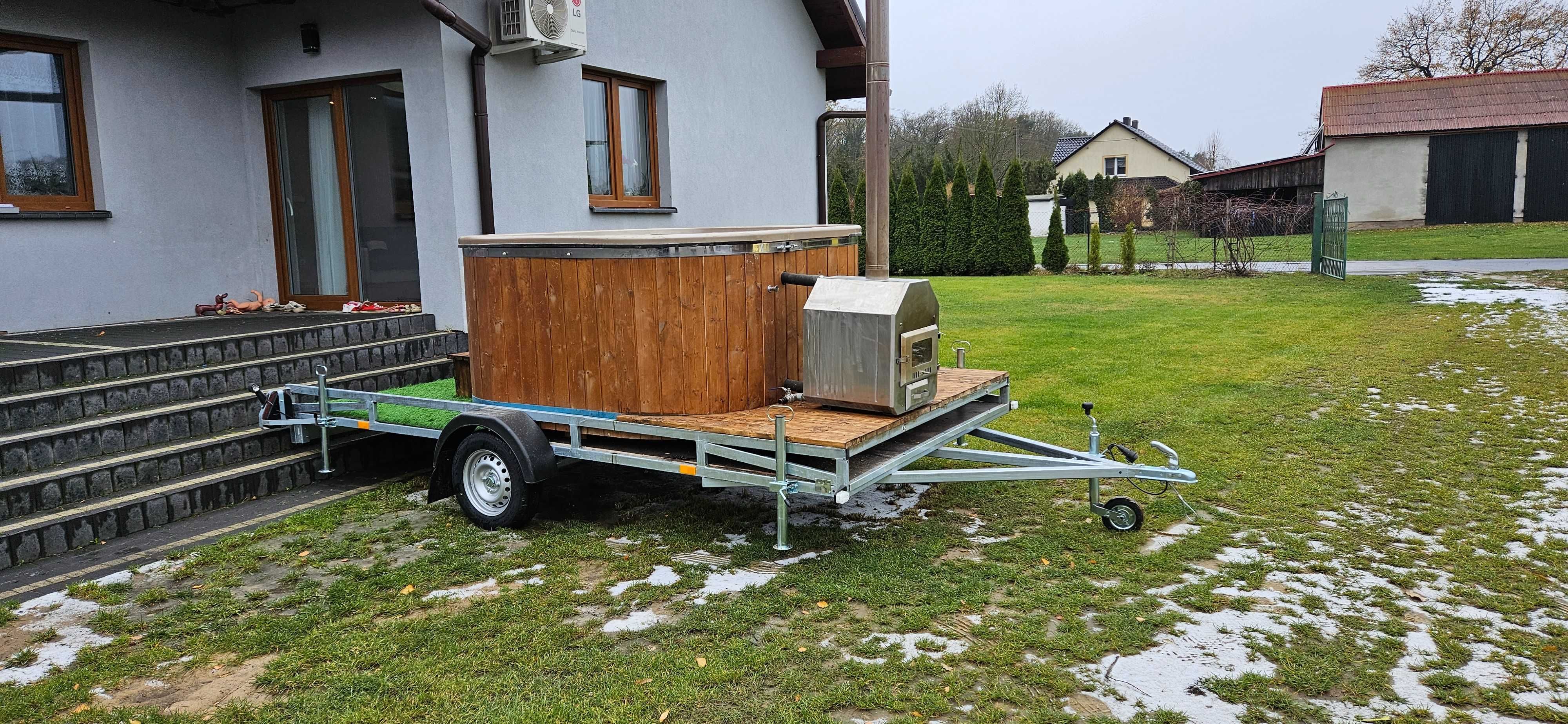 Balia mobilne Jacuzzi 8- 10 osób, ruska bania wynajem