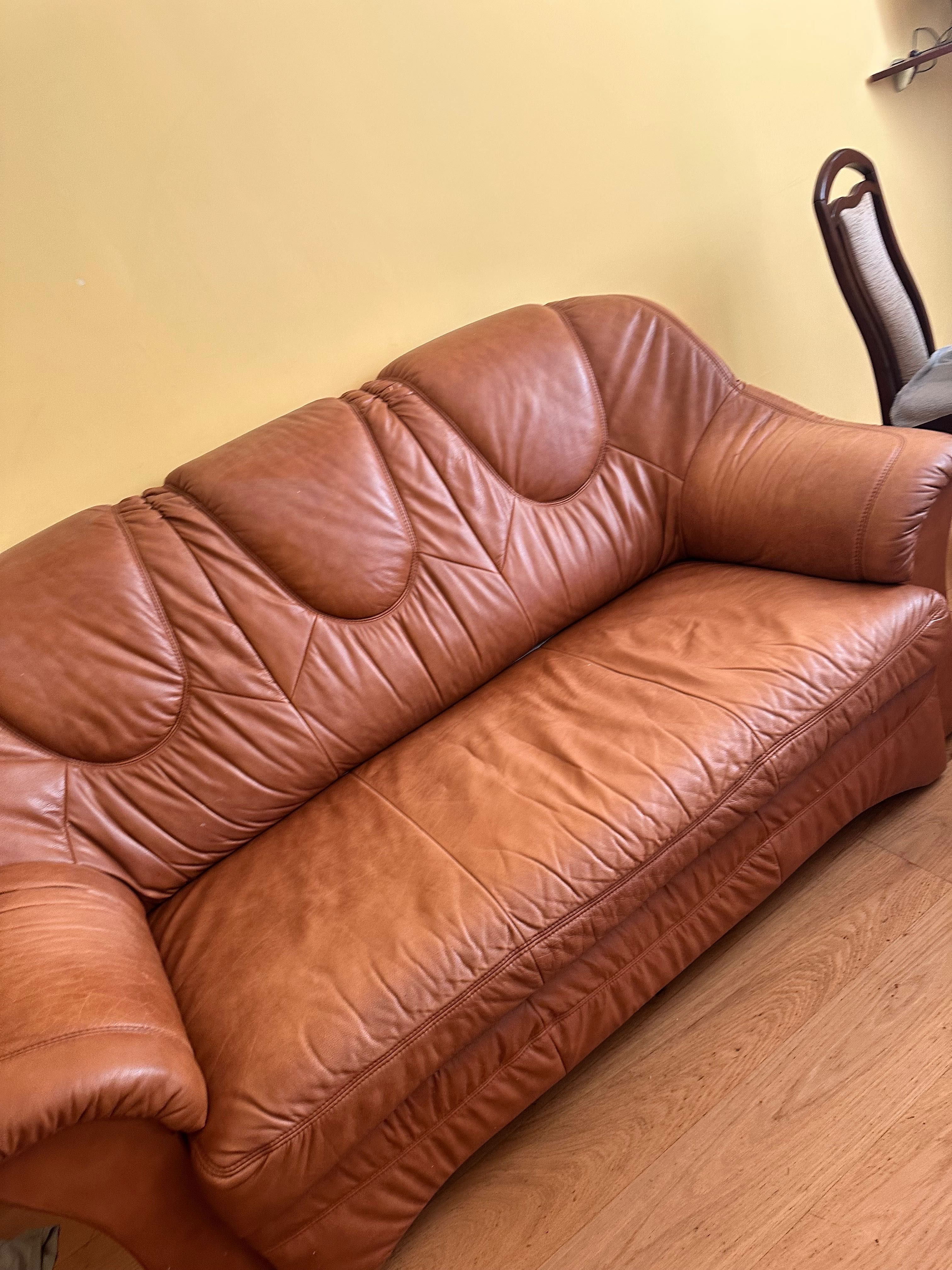 Sofa wypoczynkowa skurzana