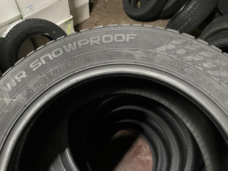 215/55R16 Nokian 93H Zima Nowe 1szt Para Komplet Montaż Gratis N1645