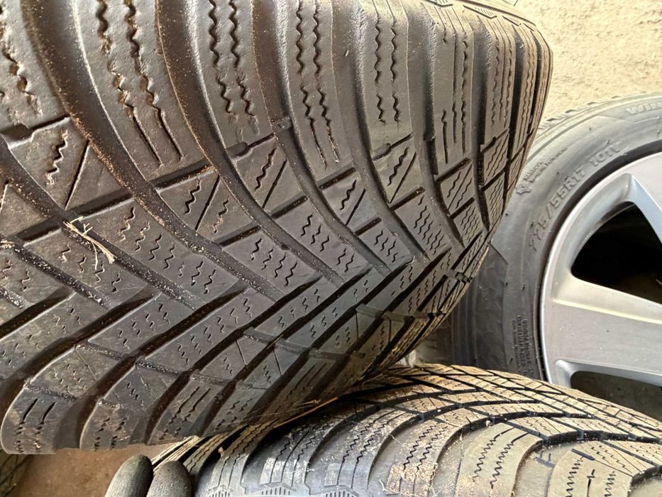 Koła Opony Alufelgi Hankook 225/55r17 101V 5x112 Audi A4 A5 A6 A3 Zima