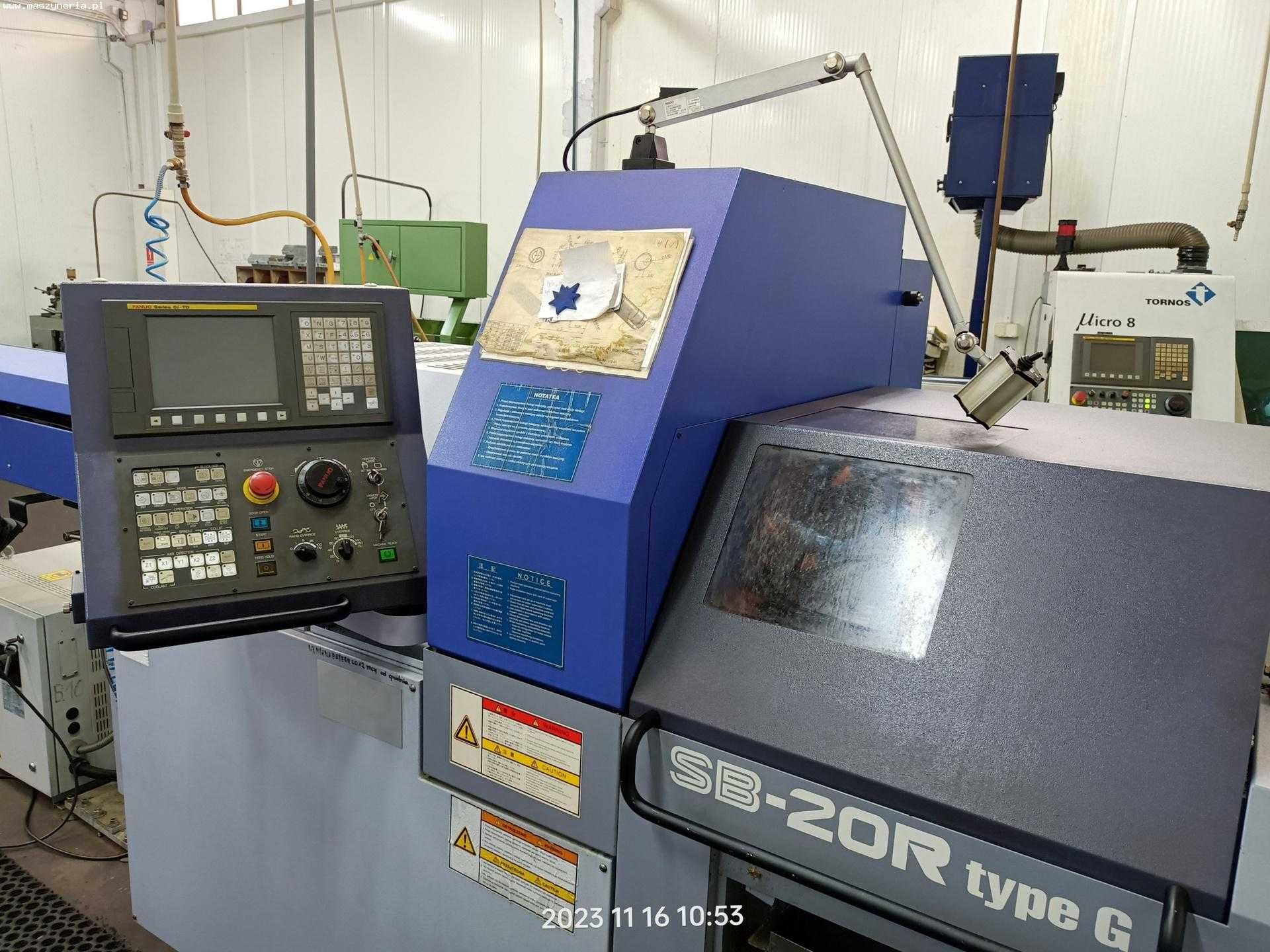 Automat tokarski CNC STAR SB-20R type G