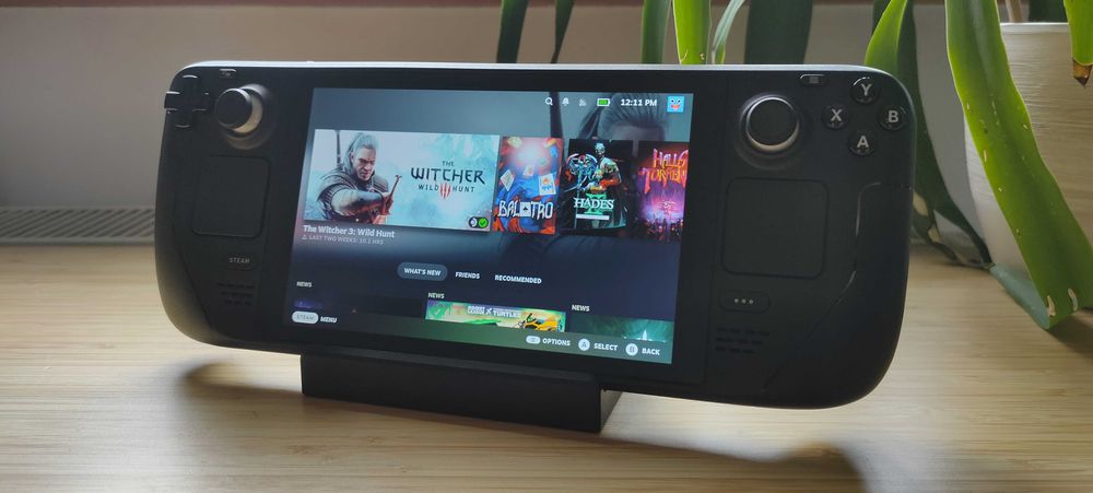 Steam Deck + 512gb SD + Etui +  Folia ochronna na ekran