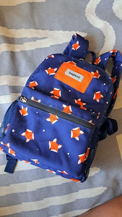 Шкільний рюкзак з лисичками