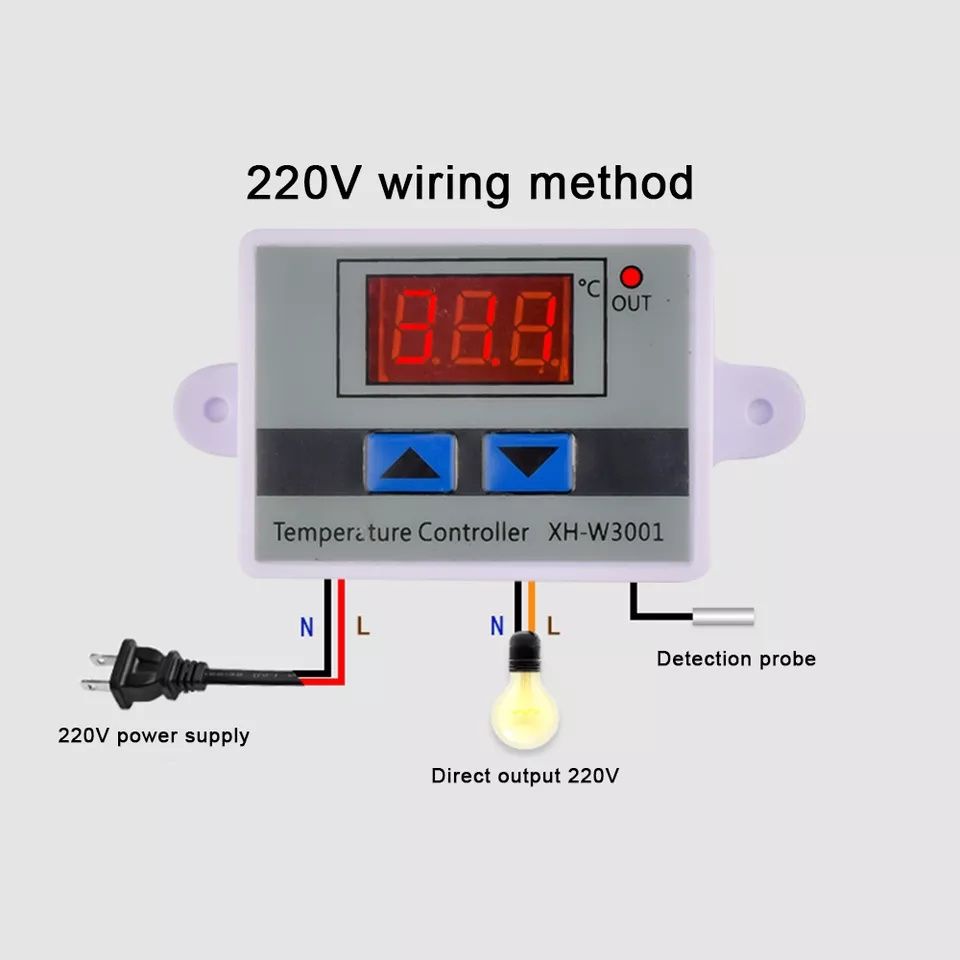 Termostato digital 220v