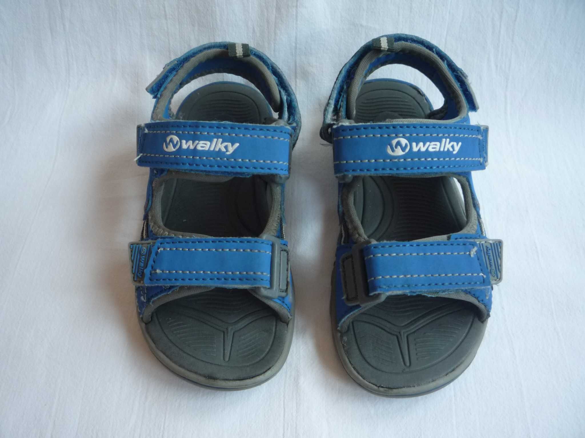 Walky r 27 dł 17cm Sandałki na rzepy Bardzo lekkie Mięciutkie Sandały
