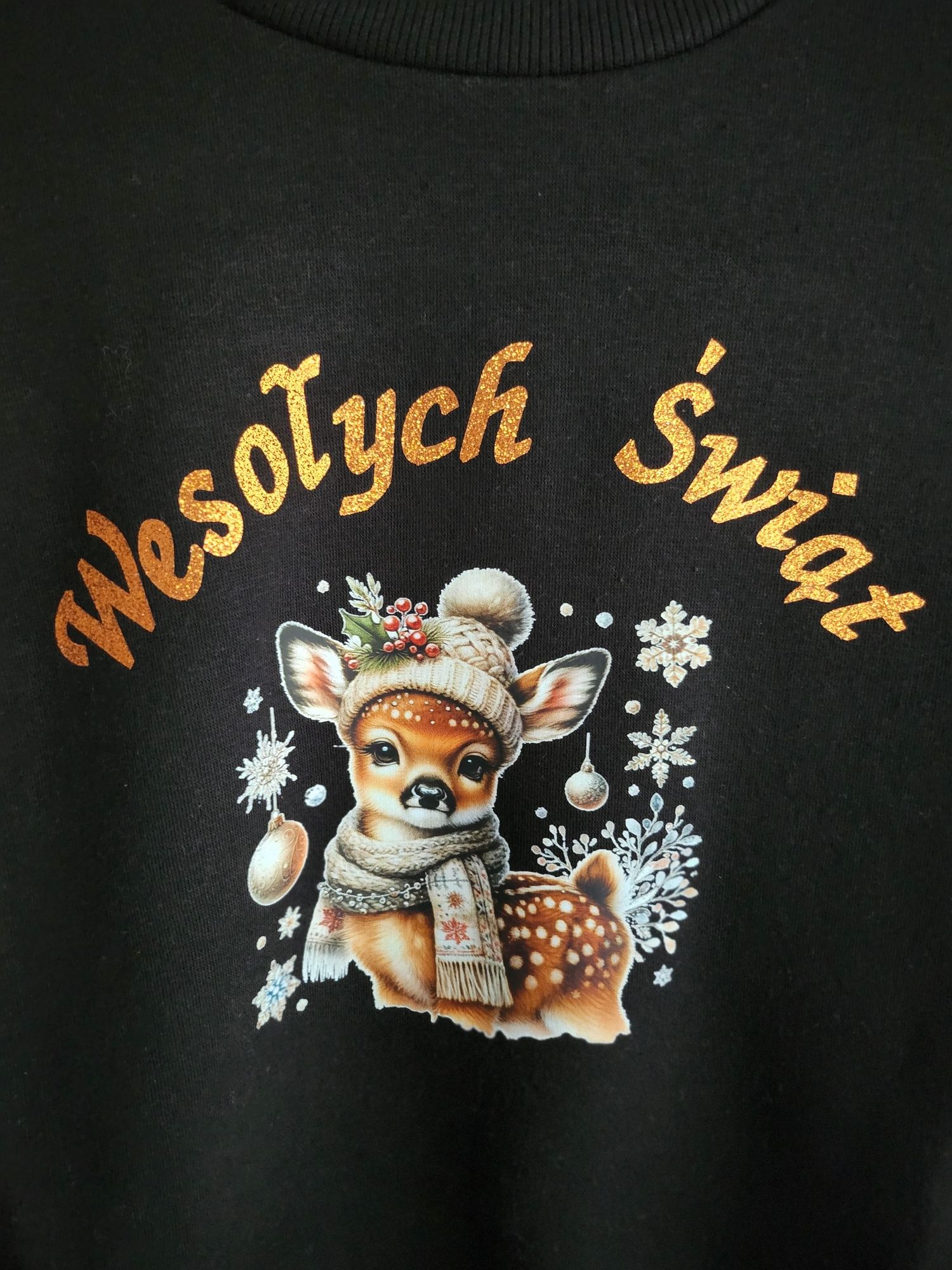 Bluza swiateczna S,M, 152-158