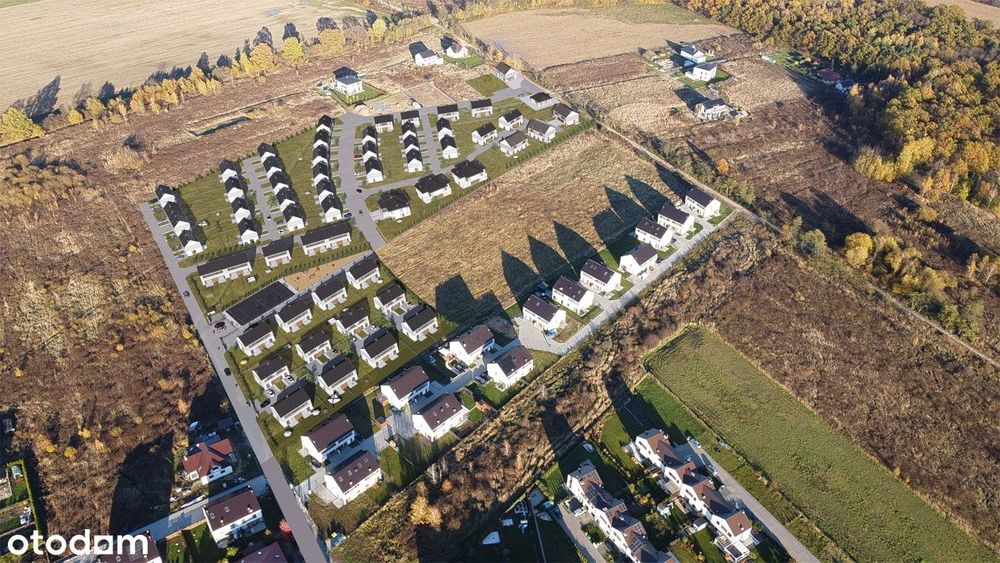 DOM BLIŹNIAK Z OGRODEM -Słoneczne Marszowice etap VIII