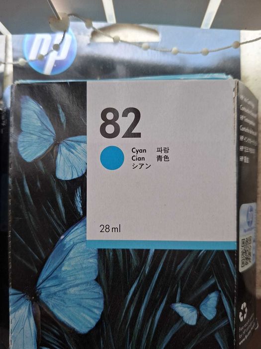 Vendo tinteiros originais HP 82 e cabeças de impressão originais HP 11