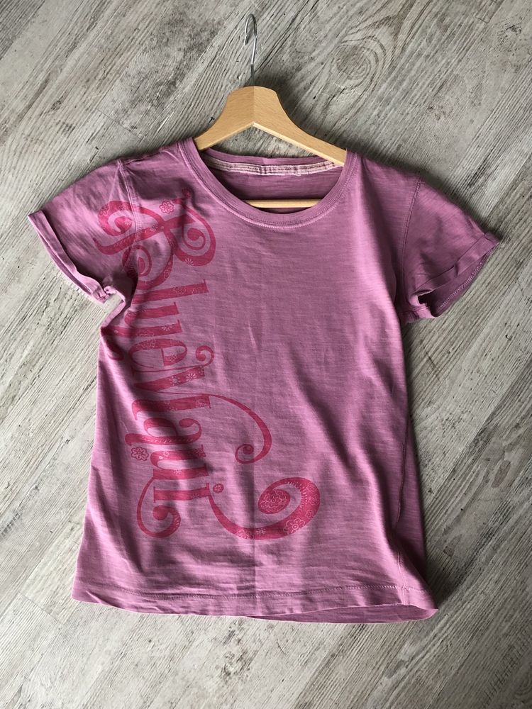 Reserved damski t-shirt bawełniany bluzka z krótkim rękawem różowa