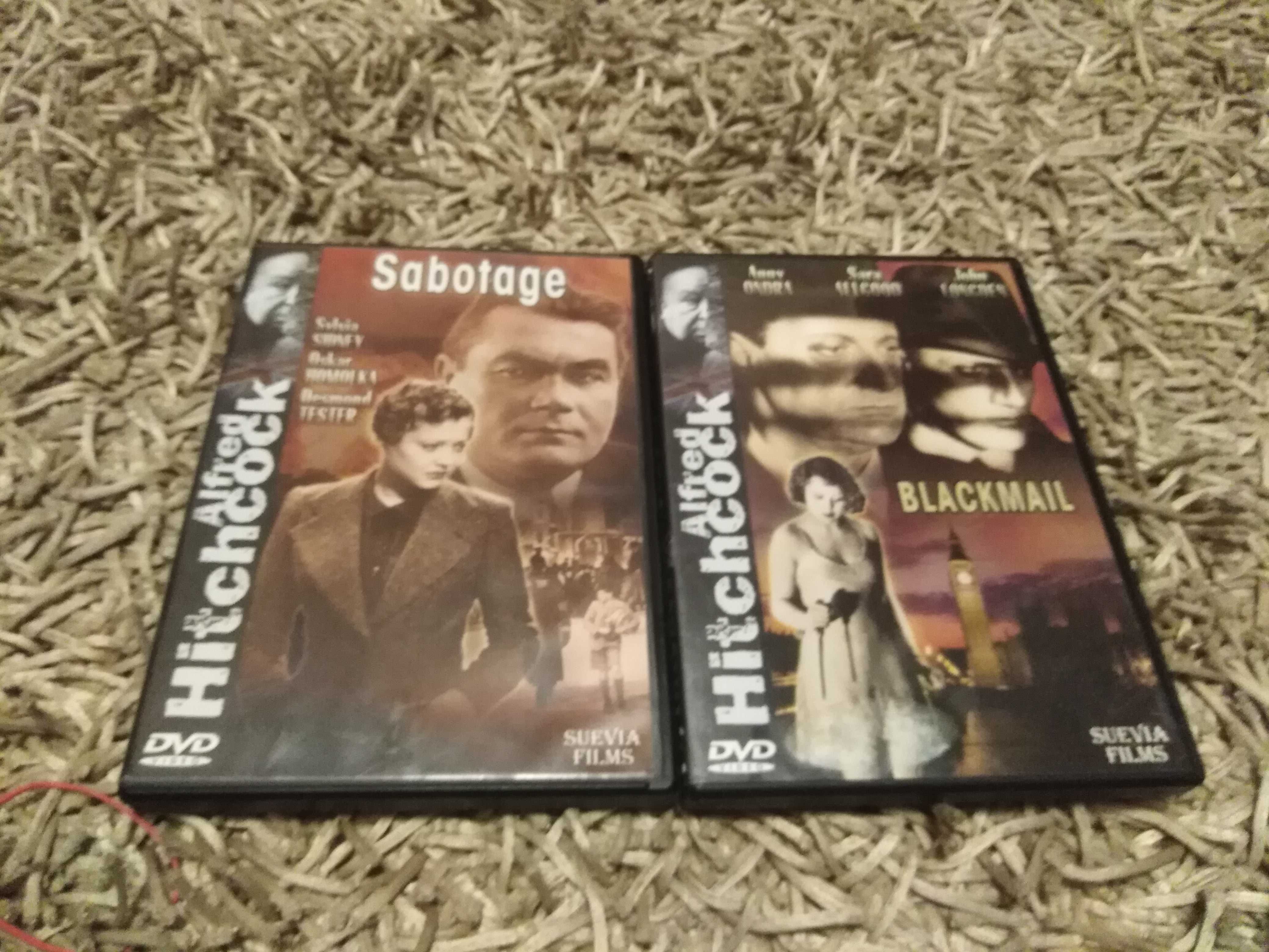 Colecção DVDs Alfred Hitchcock Preto e branco