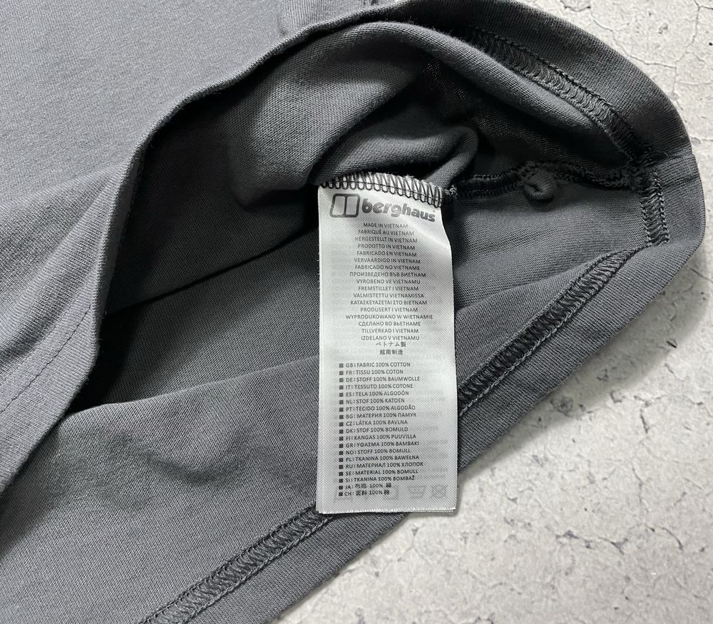 Мужская Футболка Berghaus С Большим Логотипом Оригинал Идеал S Размер