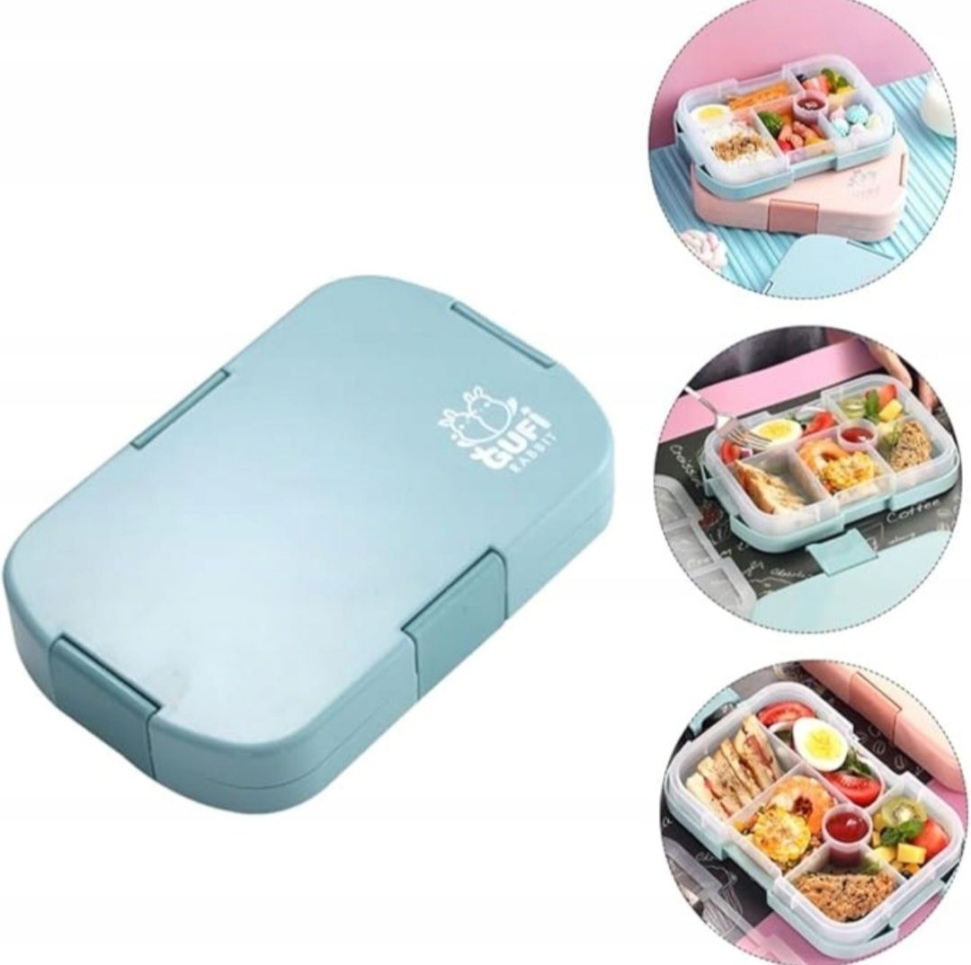 Lunchbox dzielony pojemnik na przekąski