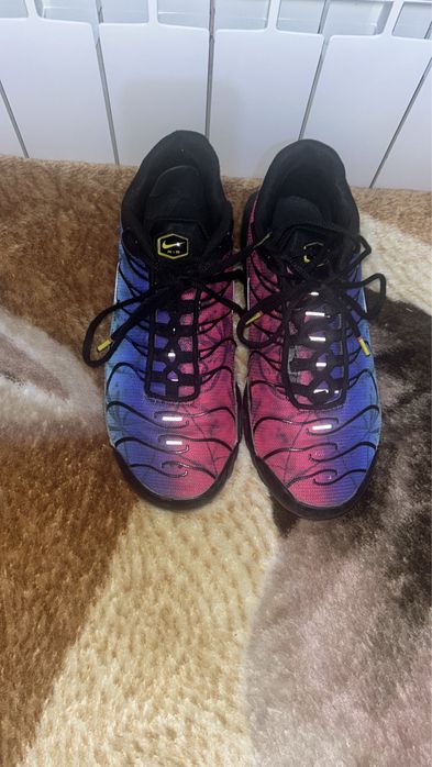 Nike air max plus tn czerwono-niebieskie