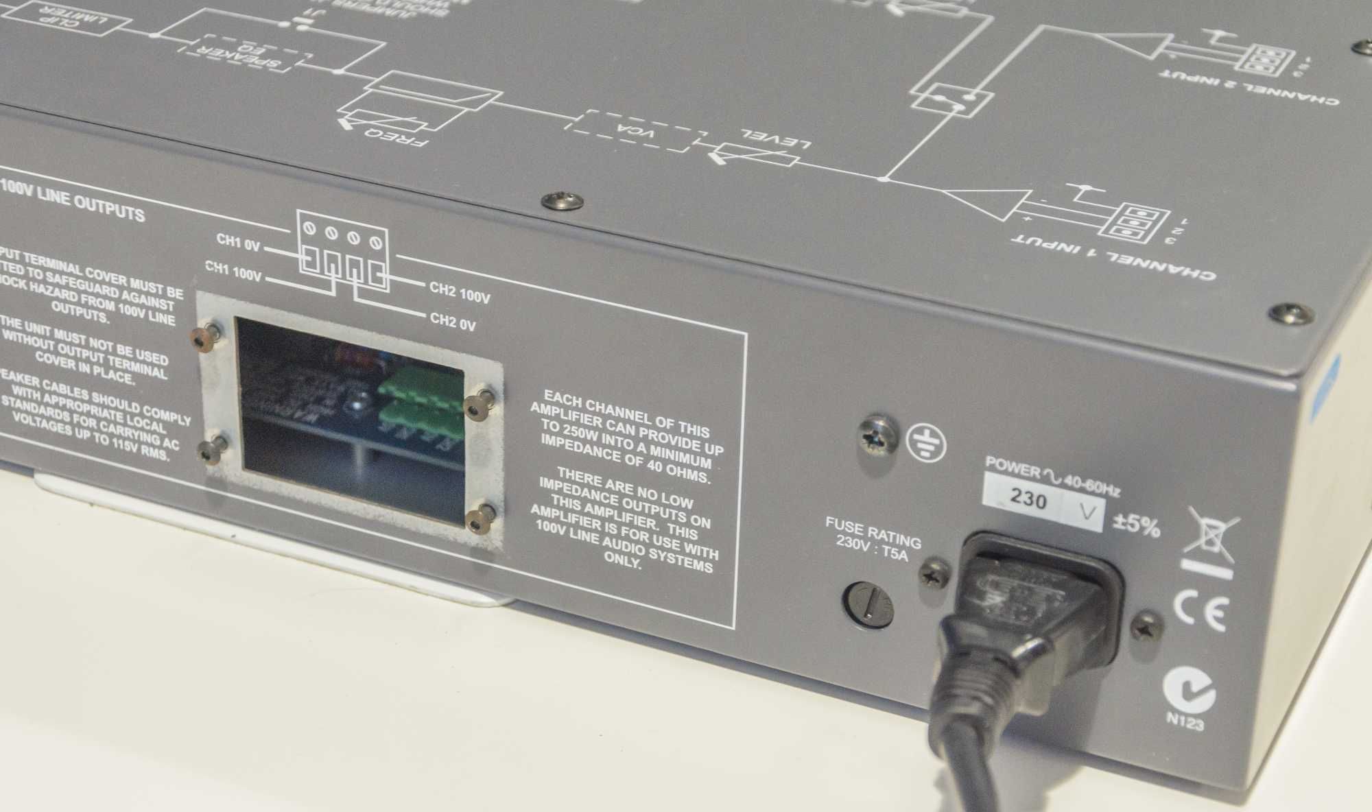 Wzmacniacz Cloud CXV-225 500W Stereo 100V Line Amplifier