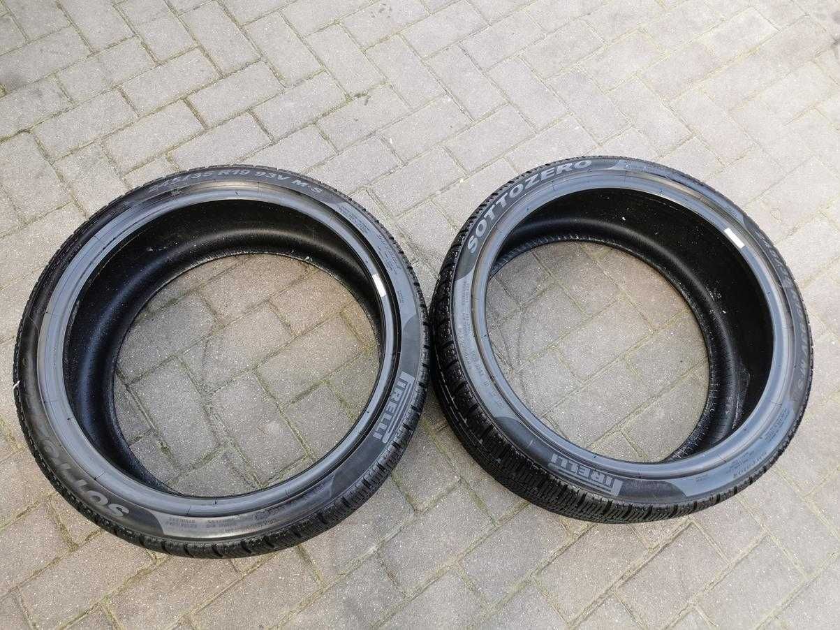 245/35 93V R19 PIRELLI Sottozero 2020r 7mm Zimowe Opony 2szt