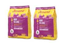JOSERA MiniDeluxe - karma dla psów dorosłych małych ras - 900 g x2