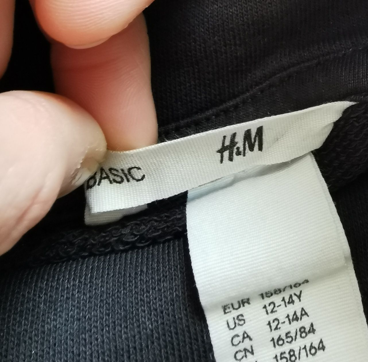 H&M Przedłużana bluza dziewczęca 158