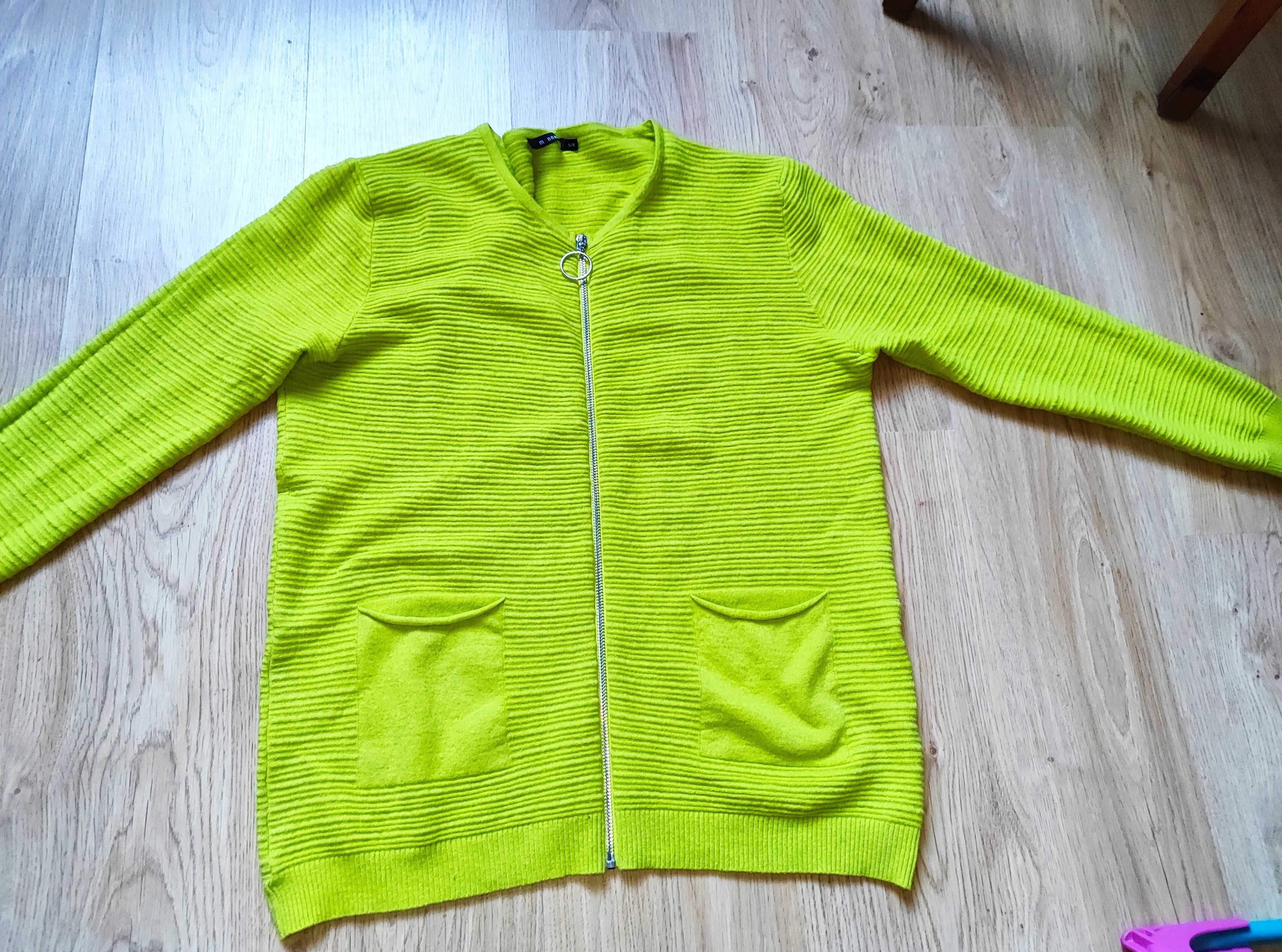 Kartigan, narzutka, sweter zasuwany rozm.M/L/40/42