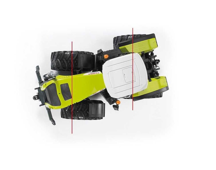 PREZENT ZABAWKA Ciągnik Bruder 03015 Traktor Claas  Skrętny 1:16