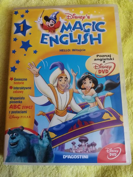 Magic English Disney nauka j. angielskiego dvd