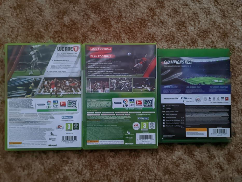Диск игра Xbox Fifa 11,12,19