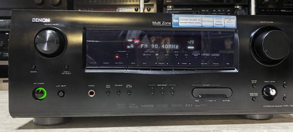 Ресивер Denon AVR-1709/6Ω/Optical/HDMI