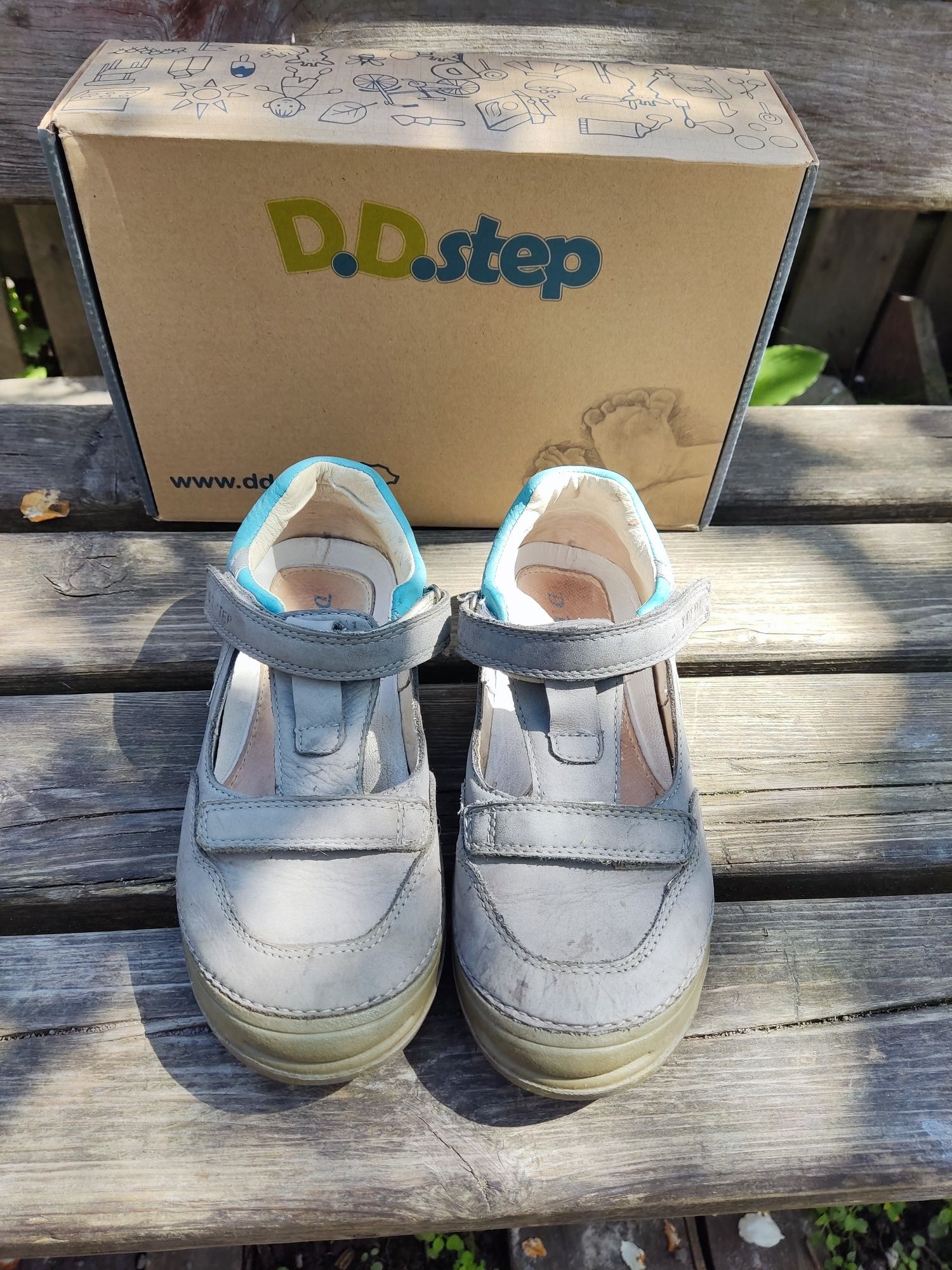 Туфлі- босоніжки DD step для хлопчика, 35