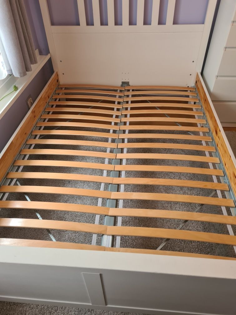 Łóżko hemnes 140x200 plus dno