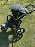 Wózek biegowy terenowy spacerowy Hauck Runner black neon