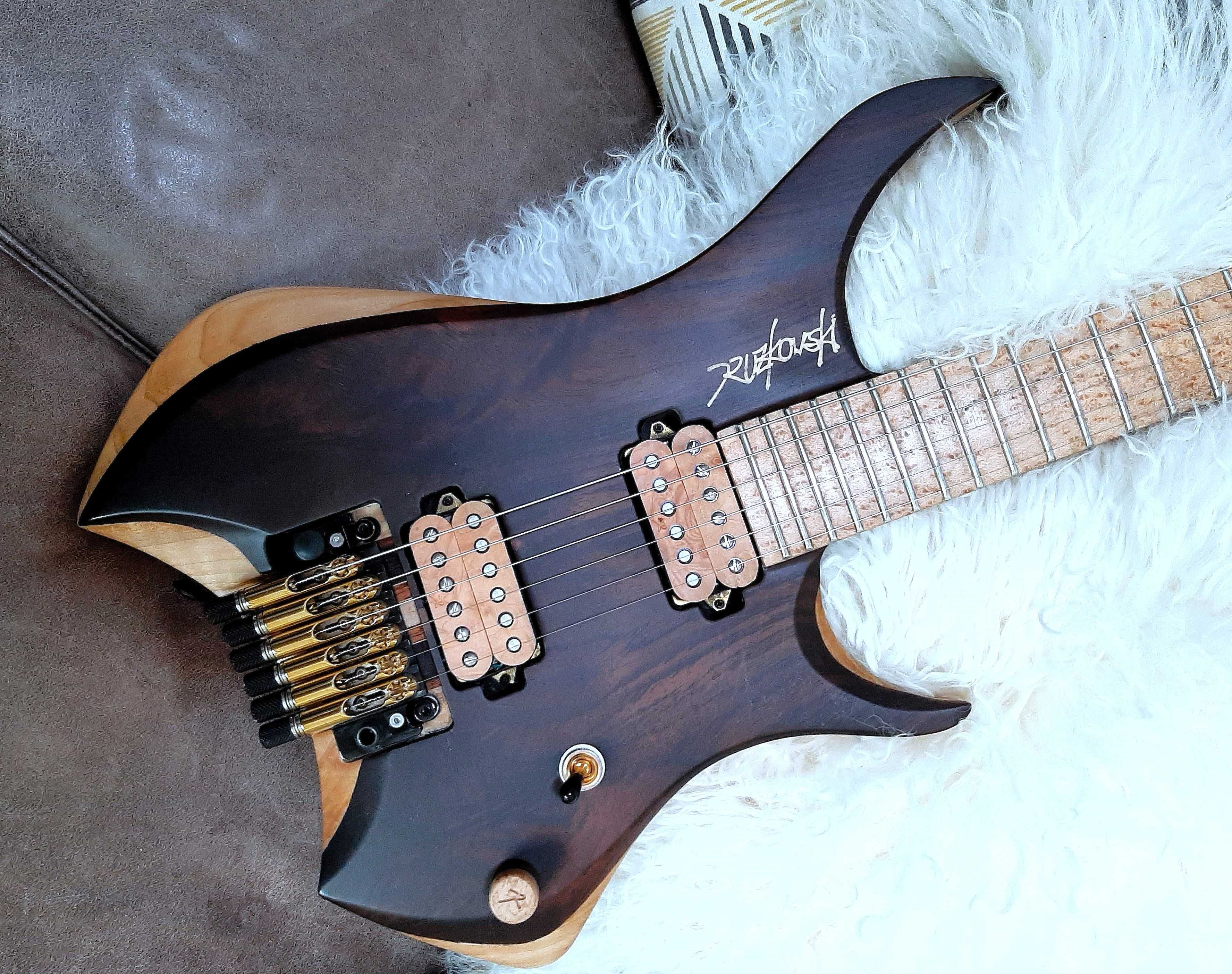 Gitara Headless Butikowa Druzkowski  Oktane 6