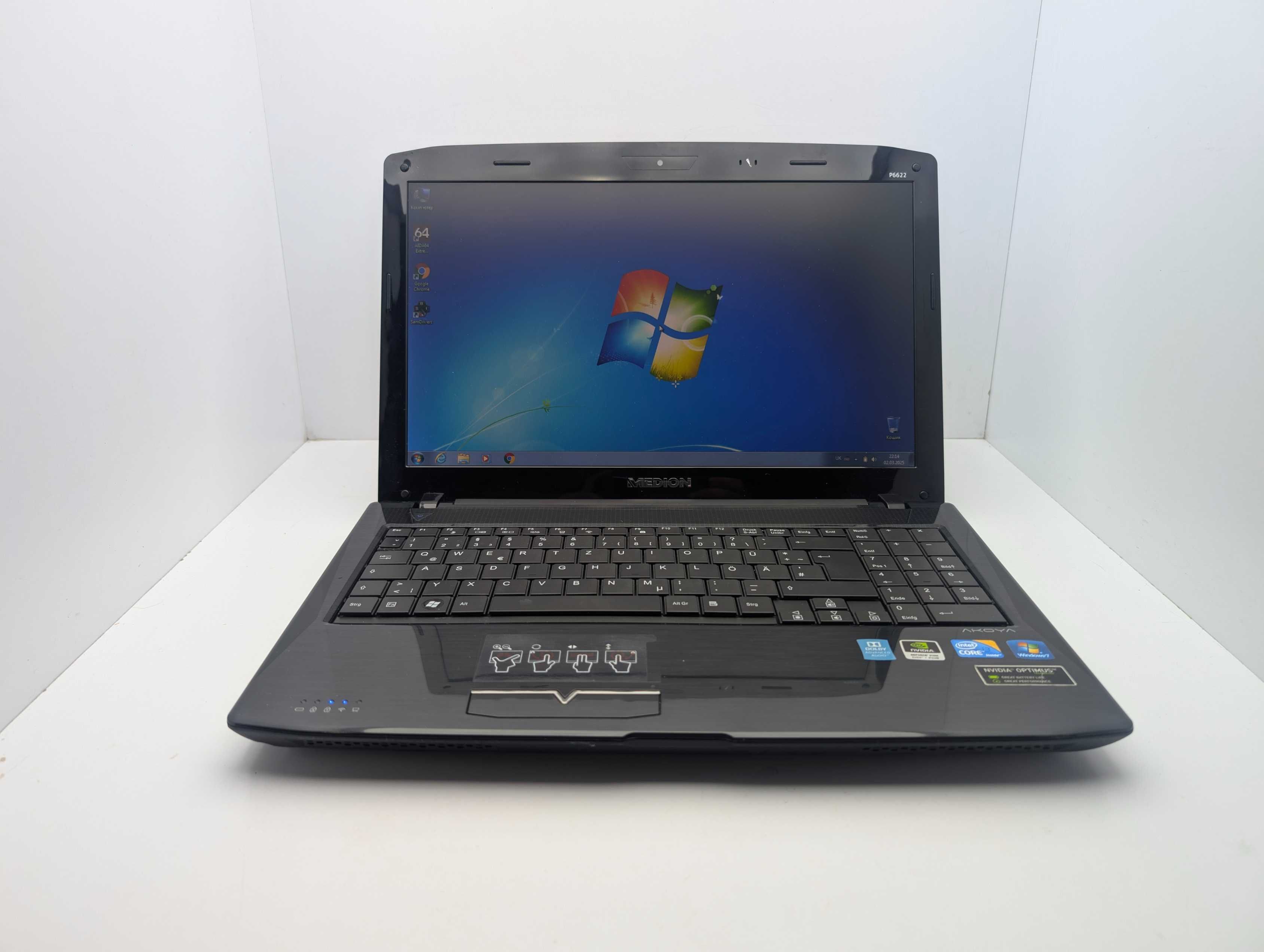 Medion Akoya P6622/Intel i3-350M/DDR3-6gb/HDD-320gb/NVIDIA GT 310M 1gb