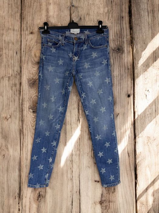 Current/Elliott Stiletto White Stars roz. 27 damskie dżinsy