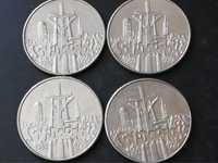 Monety Solidarność 4x 10000 złotych 1990 zestaw