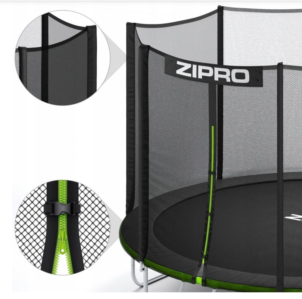 Батут із зовнішньою сіткою Zipro Jump Pro 312 см