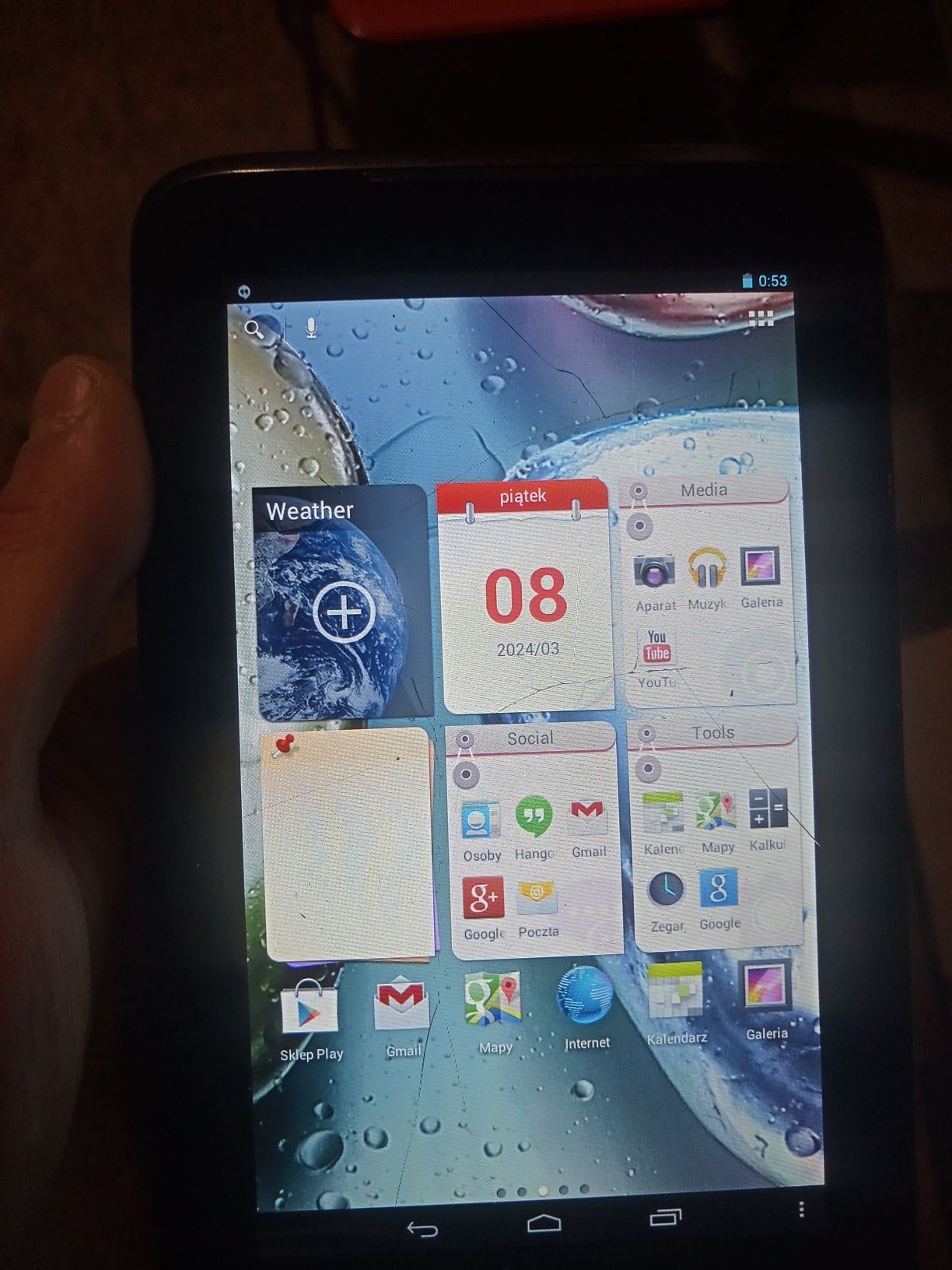 Tablet lenovo dziala