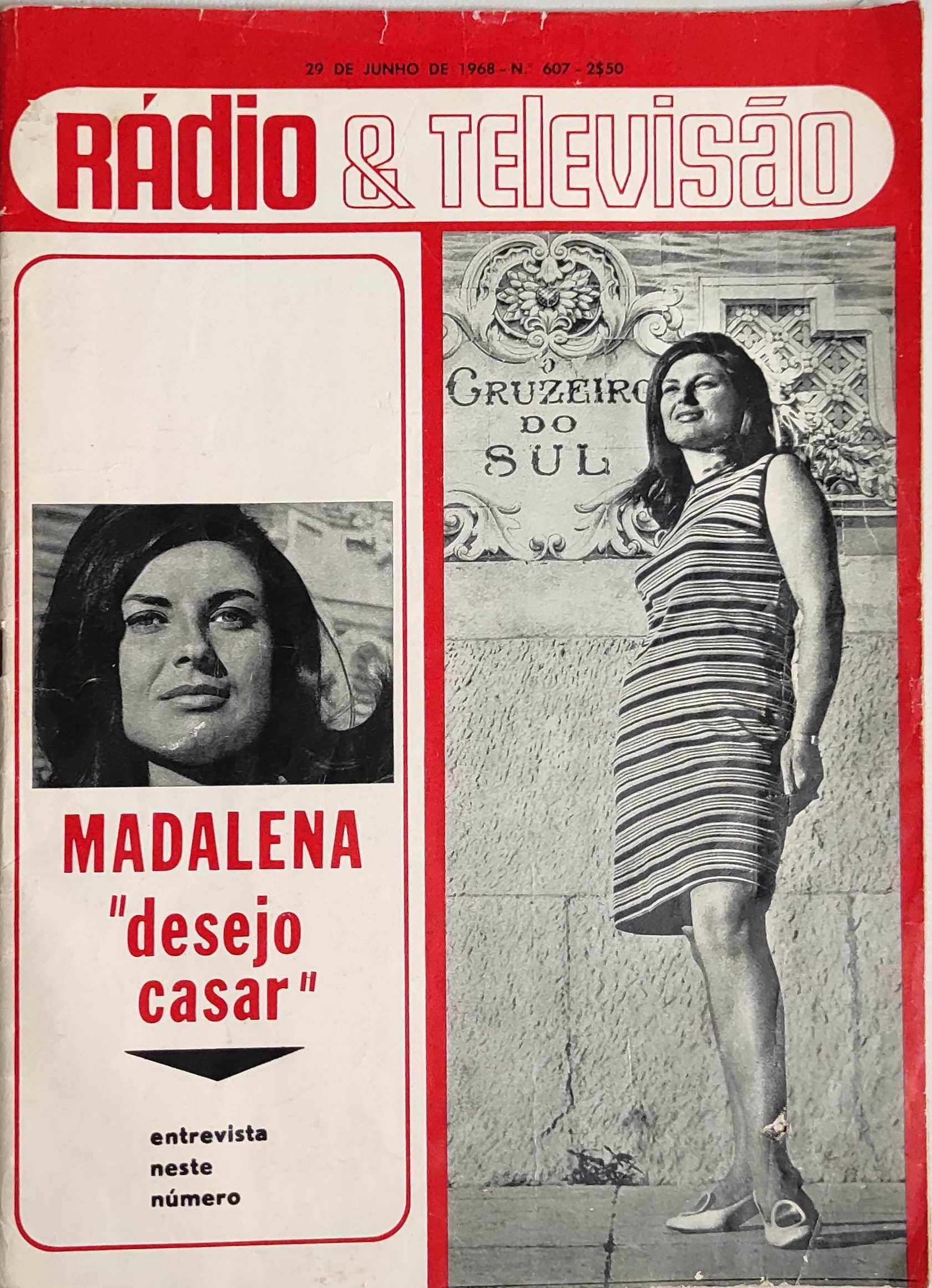 Revistas Vintage Rádio & Televisão (Ler Descrição)