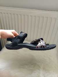 Profesjonalne czarne sandały damskie Teva rozmiar 36 37 lekkie wygodne
