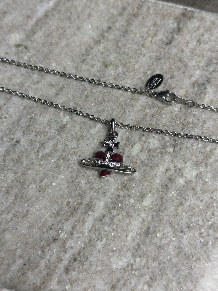 Vivienne Westwood Mini Heart Necklace подвеска кулон