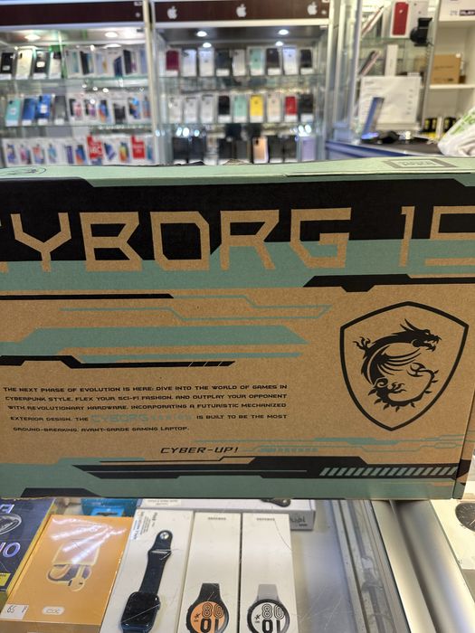 Nowy laptop gamingowy MSI Cyborg I7 13g. 1TB RTX4050 sklep Centrum Gsm