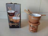 Fondue Czekoladowe - Ceramiczny Zestaw - Niemcy.