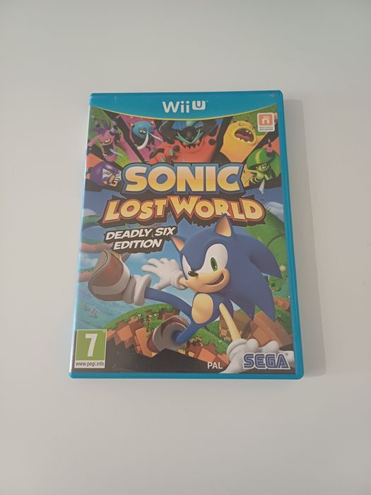 Sonic Lost World Deadly Six Edition Nintendo Wii U WiiU angielska