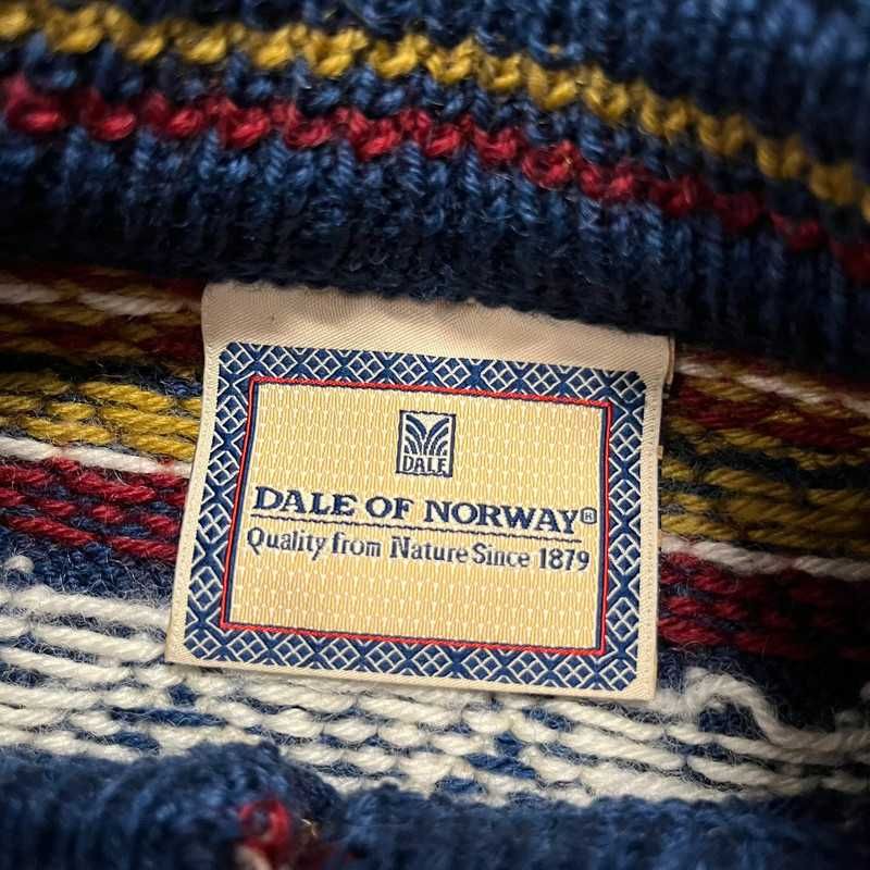 Vintage Wełniany Sweter Norweski Dale Of Norway Knit Sweater Damski