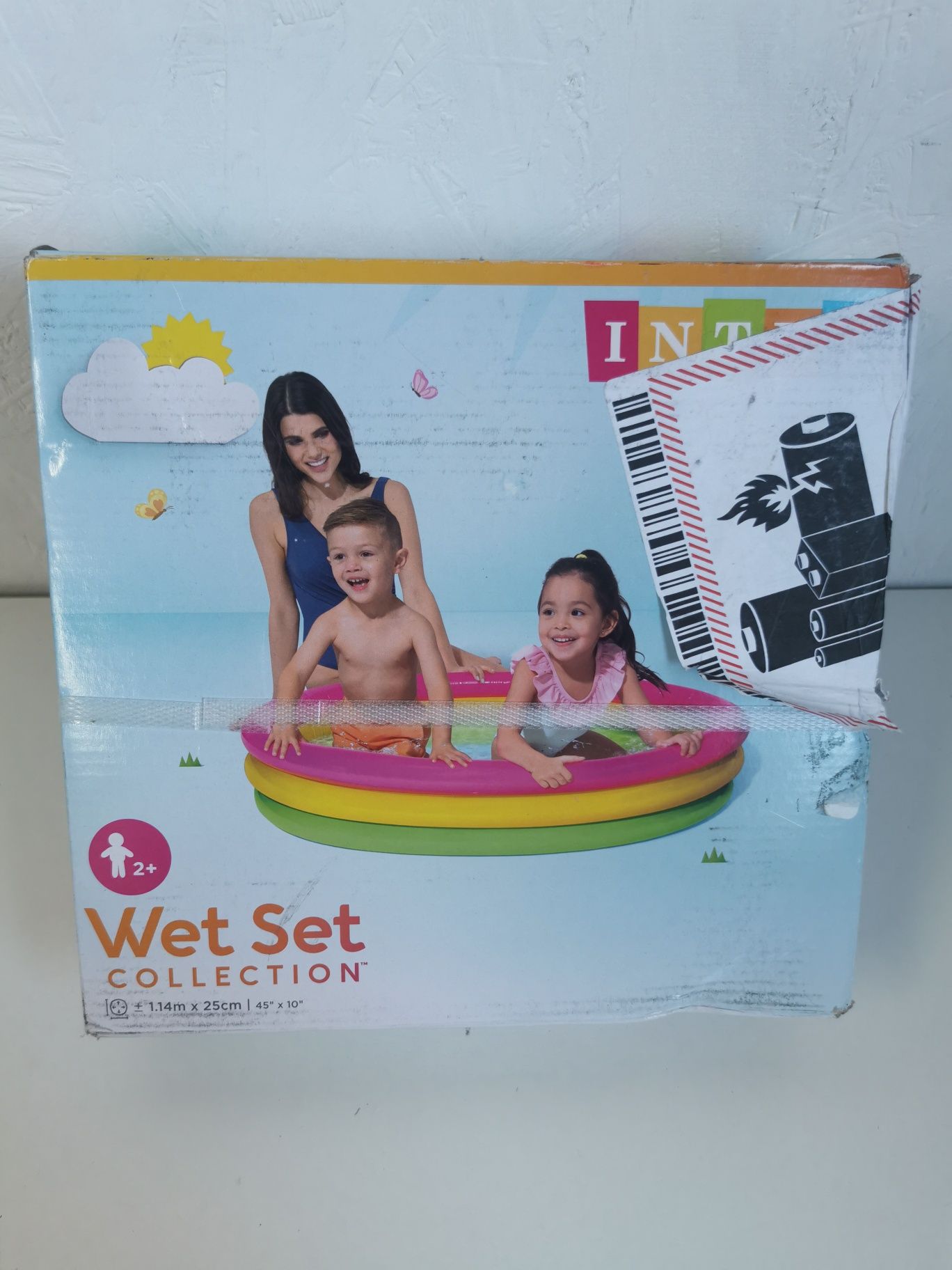 Basen dmuchany  Intex 1,14m x 25cm nr589